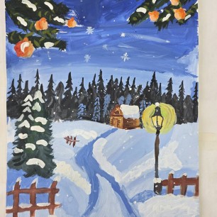 Зимний пейзаж