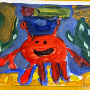 Веселый краб