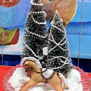 Новогодний лес и мой волшебный конь