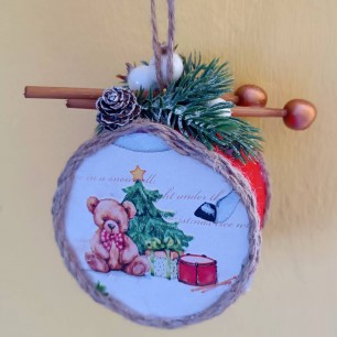 Ёлочная игрушка "Барабан"