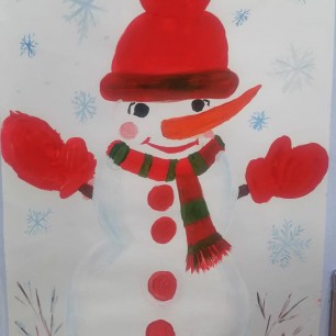 "Веселый Снеговик"