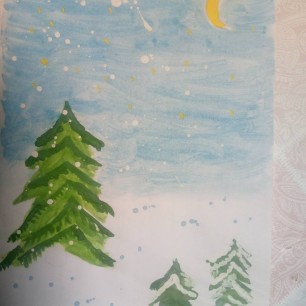 Зимний вечер