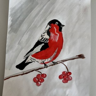 «Зимний гость» .