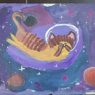 Кот и космос