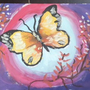 Чудесная бабочка