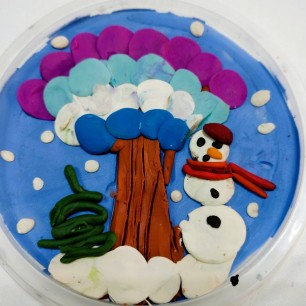 Модный Снеговик