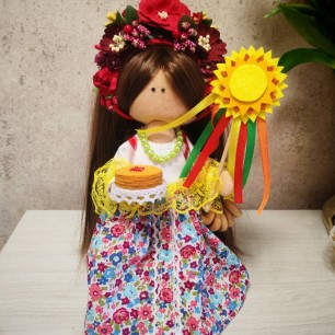 Современная красавица - масленица