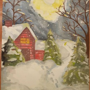 Зимний вечер