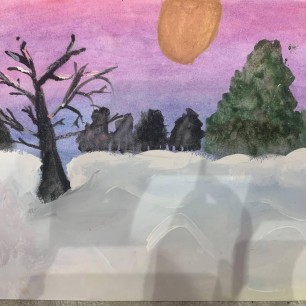 Зимний закат