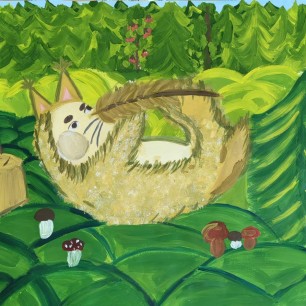 "Лесной котенок"