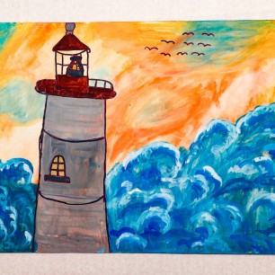 "Бушующее море"