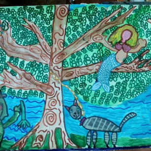 " У лукоморья дуб зелёный...."