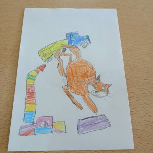 По стихам А.Барто. "грузовик"