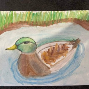 Плывущая по течению