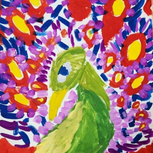 Грация павлина