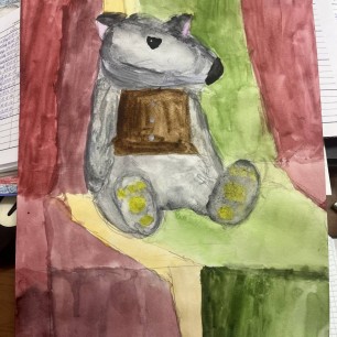 Этюд мягкой игрушки