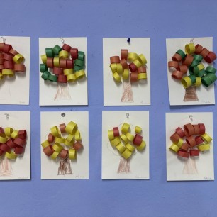 Дерево из колец