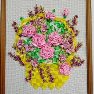 "Корзина с цветами"