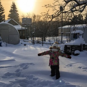 Зимний закат