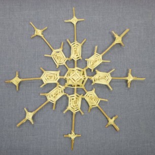 Снежинка "Рождественская звёздочка"