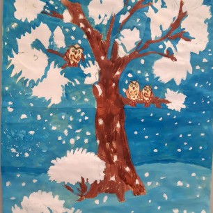 "Зимняя композиции"