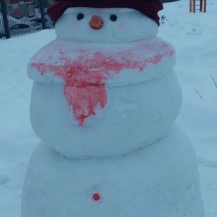 Мой любимый снеговик