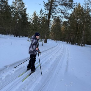 Лыжи- это спорт!