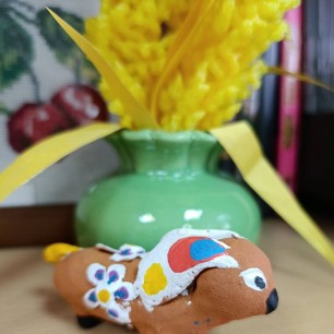 Тверская игрушка "Зайчик"