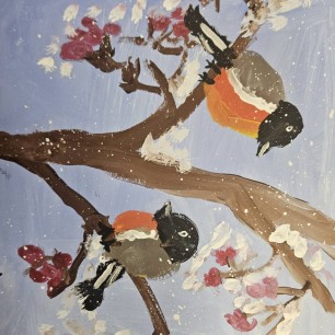 "Зимние яблочки"