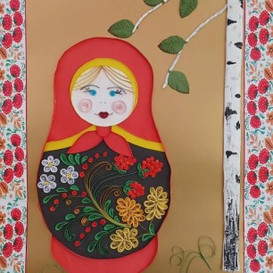 Хохломская Матрешка