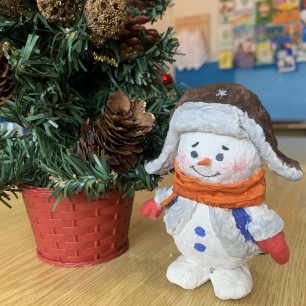 Снеговик удачи