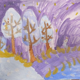 Красота зимней природы