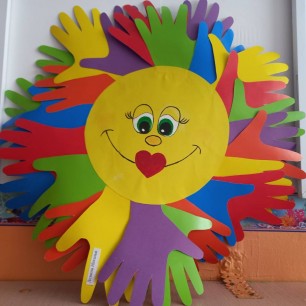 Солнышко на ладошке