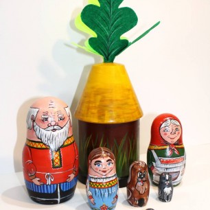 Матрешка по мотивам сказки "Репка"