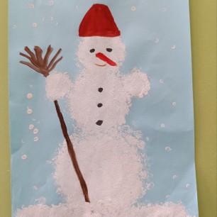 "Снежно-белый Снеговик"