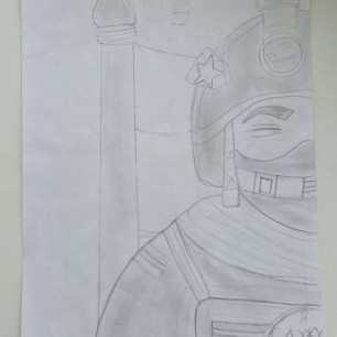 рисунок наш герой