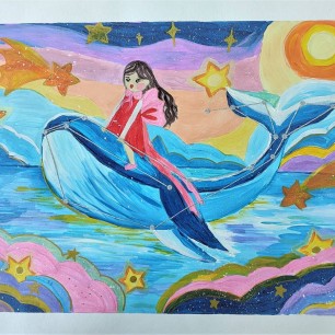 Космическое путешествие на созвездии Кита