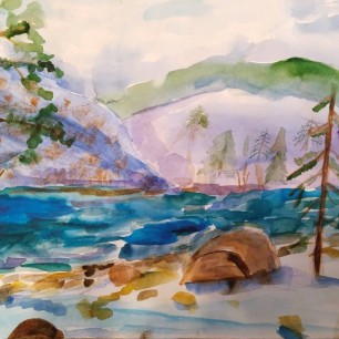 "Горная река"