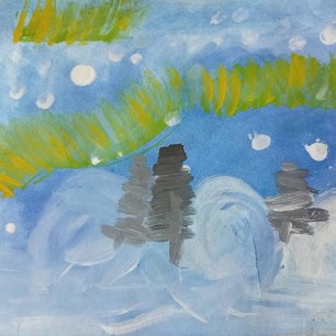 Зимние узоры