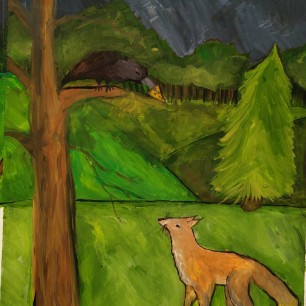 Басня " Ворона и Лиса "