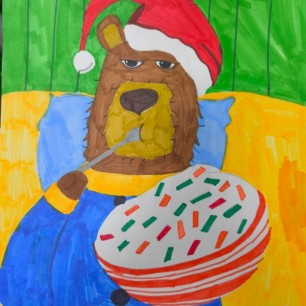 Зимовка медведя