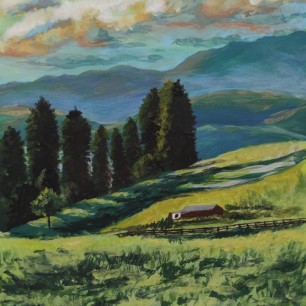 Утро в горах