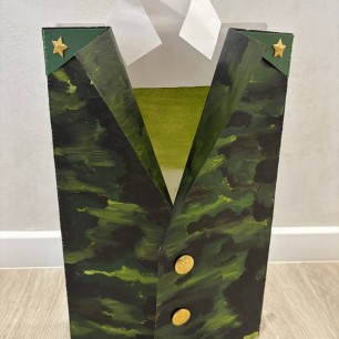 Открытка герою