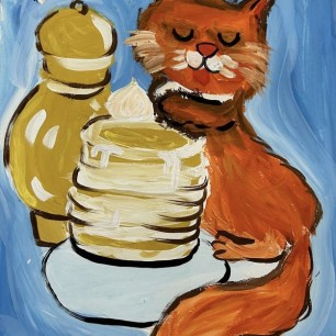 Котик в масленицу