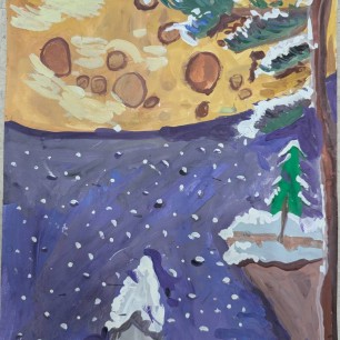 Зимнее полнолуние