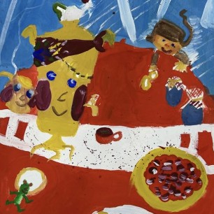 Стол на масленицу!