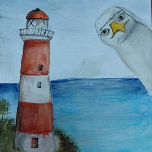 Одинокий маяк