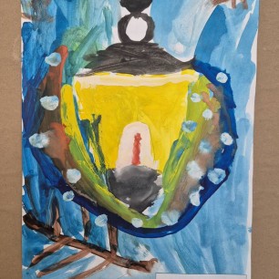 "Зимний светлячок -фонарик"