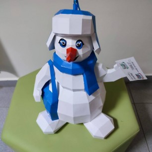 " Снеговик- почтовик "