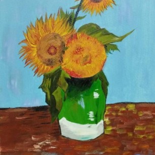 Подсолнухи